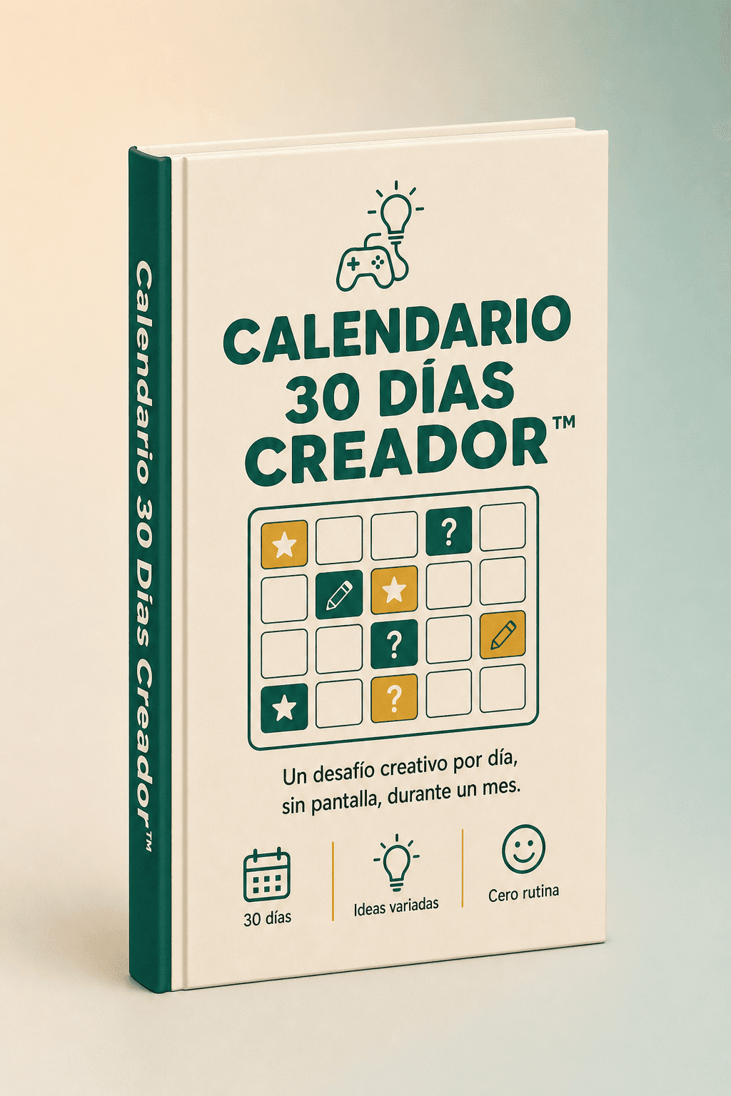 Portada del bono Calendario 30 Días Creador™