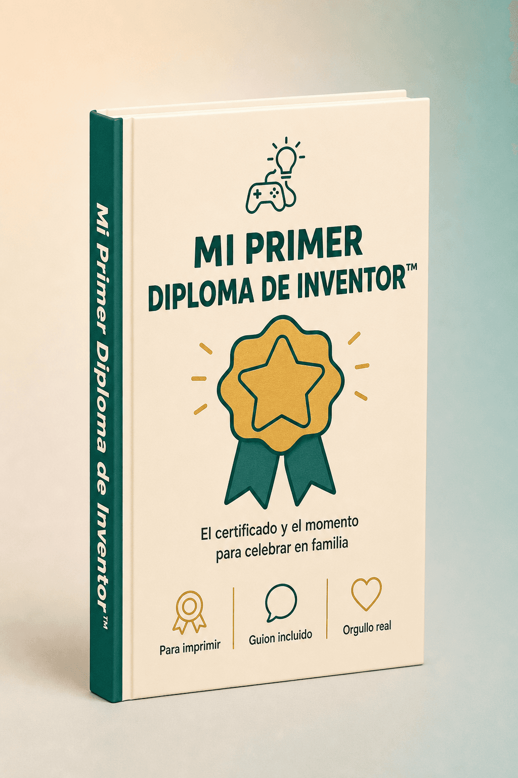 Portada del bono Mi Primer Diploma de Inventor™